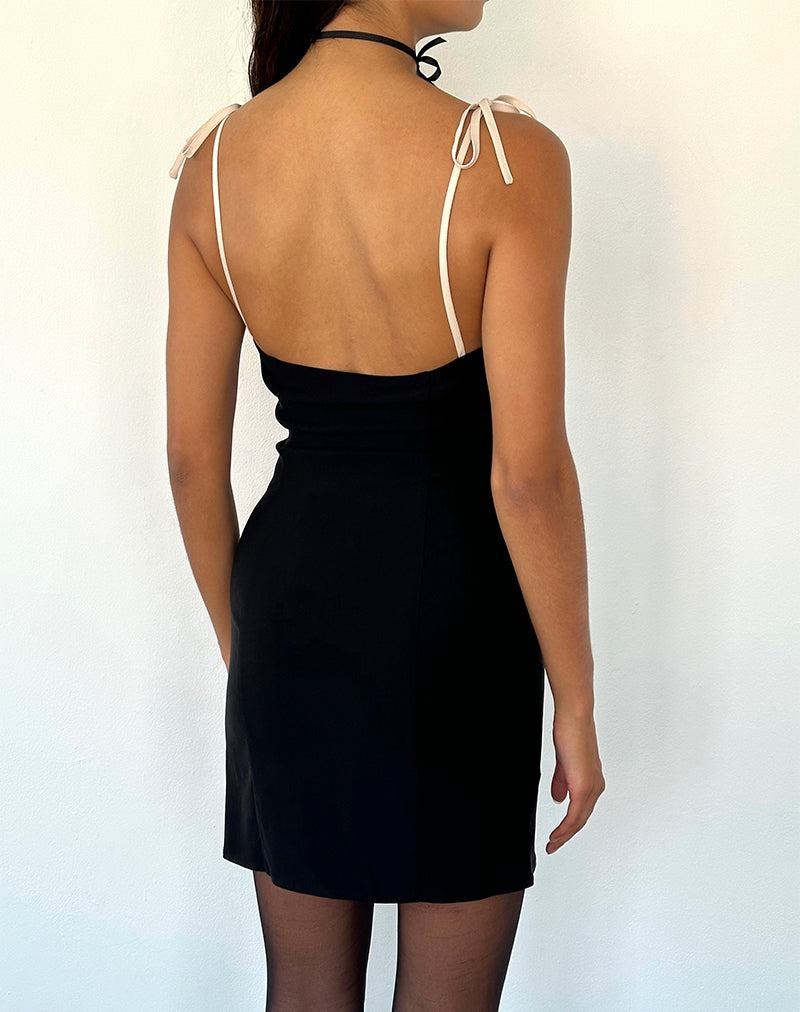 Motel Rocks Daruka Mini-jurk Dames Zwart | RTM44ZE